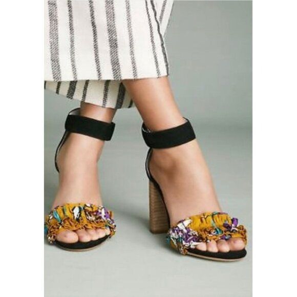 Jeffrey Campbell Lindsay Ankle Strap Heels Size 6.5 - Picture 1 of 10